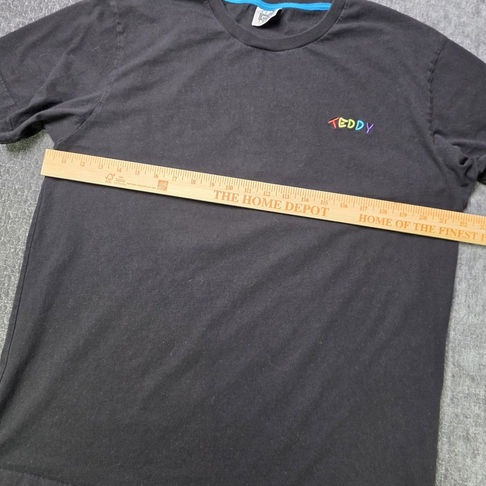 Teddy Fresh Colorful Filth Head Shirt Adult XXL 2XL Black Embroidered Logo Bear - Picture 2 of 10